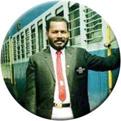 A Chief Traveling Ticket inspector of South Indian Railway.